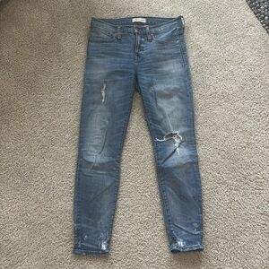 Madewell 9 inch High Rise Skinny Jean